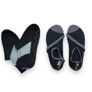 Nufoot and Fitkicks travel/yoga sock shoes